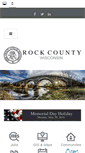 Mobile Screenshot of co.rock.wi.us