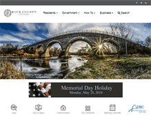 Tablet Screenshot of co.rock.wi.us
